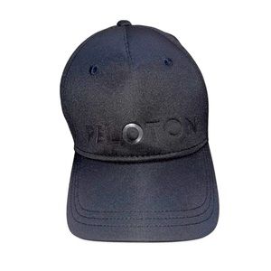 Peloton Dri-Fit Adjustable Ball-cap: All Black Unisex: OSFM: Cycling Apparel